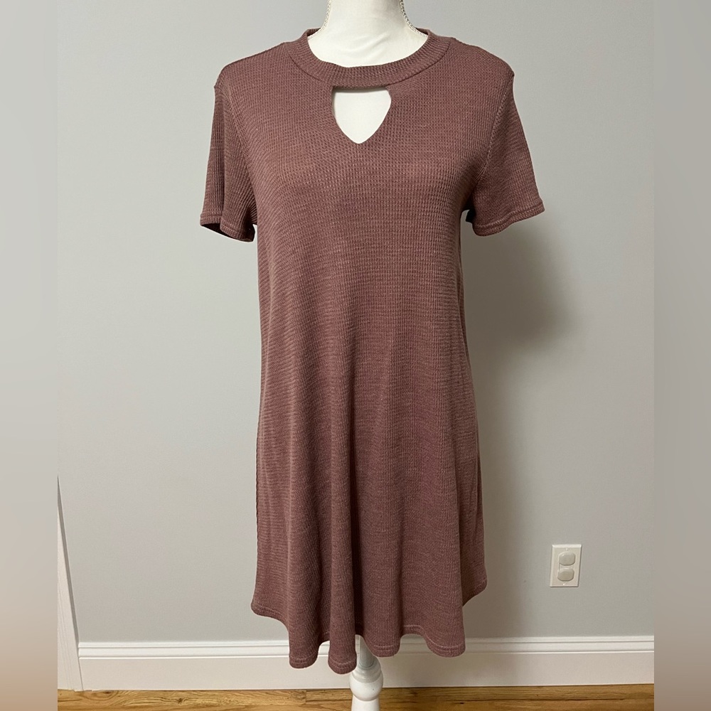 Front Cut Out Casual Dress